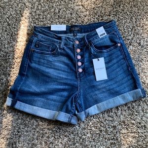 Judy Blue High Waisted jean shorts NWT
